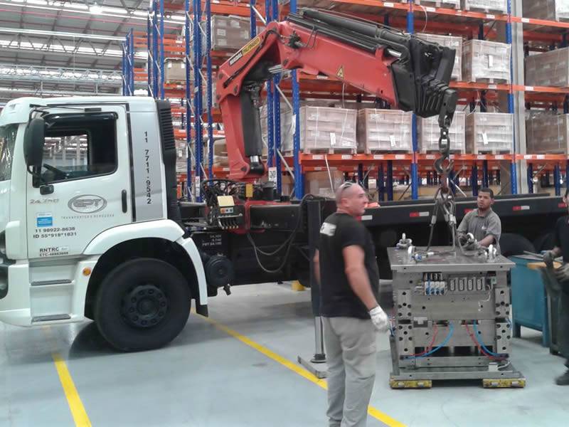Serviços e Obras realizadas Gpt Guindastes